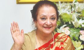 Saira Banu admitted to Hinduja Hospital