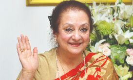 Saira Banu admitted to Hinduja Hospital Saira Banu admitted to Hinduja Hospital