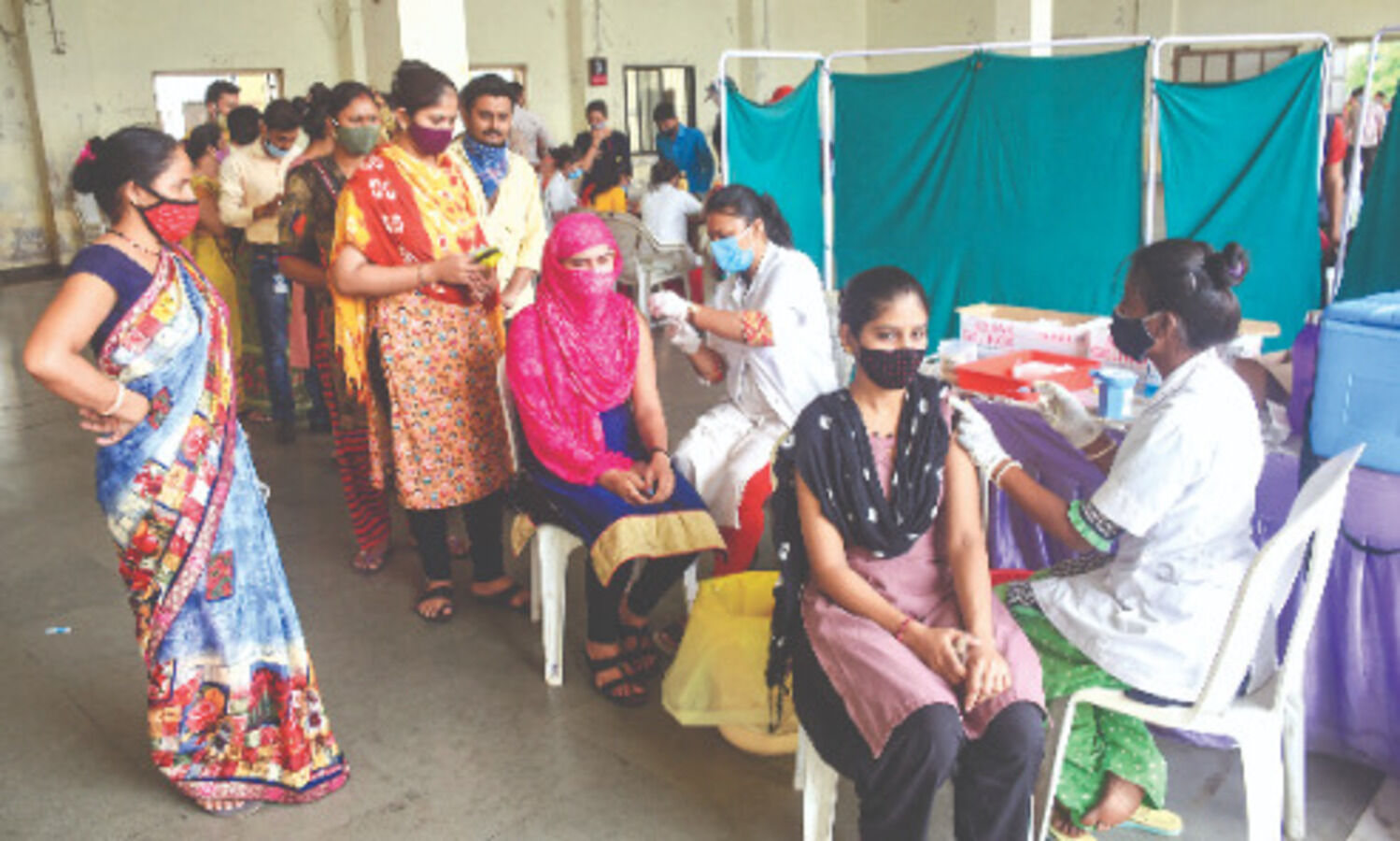 Over half of adult population received 1 dose of vaccine: Govt