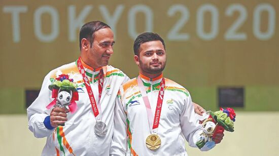 Bhagat wins historic badminton gold, Sarkar claims bronze Bhagat wins historic badminton gold, Sarkar claims bronze