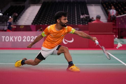 Krishna Nagar wins gold in mens singles SH6 class at Tokyo Paralympics Krishna Nagar wins gold in mens singles SH6 class at Tokyo Paralympics