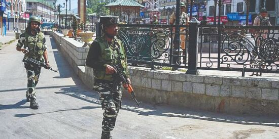 Restrictions eased out in Kashmir