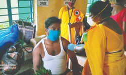 Inoculation of residents of Sagar Islands starts Inoculation of residents of Sagar Islands starts