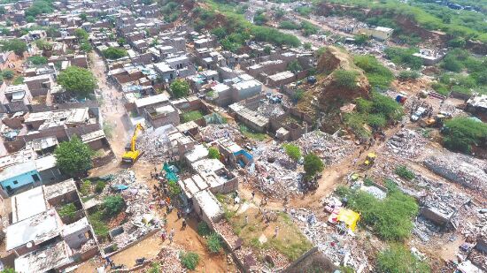 Khori village: SC asks civic body to indicate time line for rehabilitating eligible persons Khori village: SC asks civic body to indicate time line for rehabilitating eligible persons