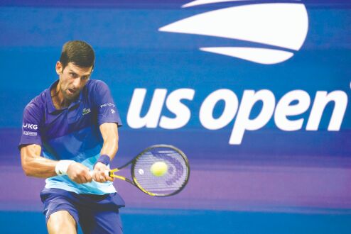 Djokovic extends Slam bid; 1st time no US players in Open QF