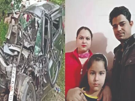 Five of family dead in truck-car collision on Meerut Expressway Five of family dead in truck-car collision on Meerut Expressway