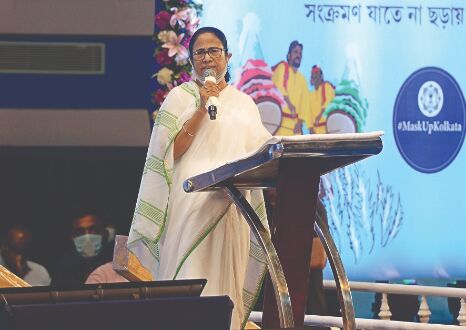 Durga Puja committees to get Rs 50K; Covid norms to remain in place Durga Puja committees to get Rs 50K; Covid norms to remain in place