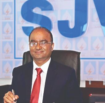 Nepal PM Deuba felicitates SJVN Chairman & MD Nand Lal Sharma
