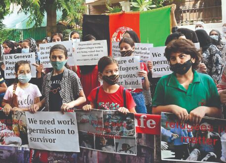 Covid: FIR against Afghan Solidarity Committee chief Covid: FIR against Afghan Solidarity Committee chief