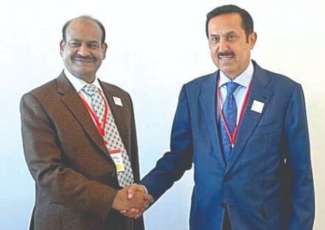 Om Birla meets UAEs Speaker Ghobash Om Birla meets UAEs Speaker Ghobash