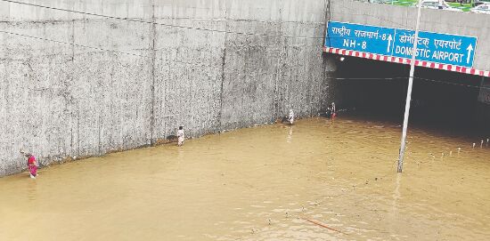 Seven heavy rain events account for   over 60% rainfall in city this season