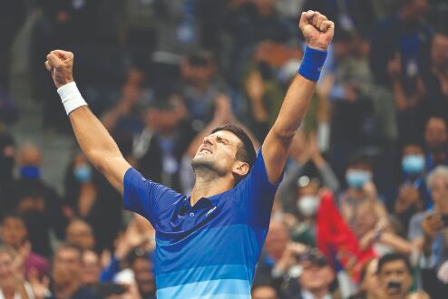 1 to go: Djokovic into US Open final, nears year Grand Slam