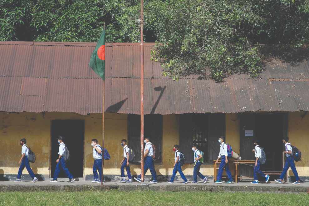 School bells ring in Bangladesh after 543 days of COVID-19 break
