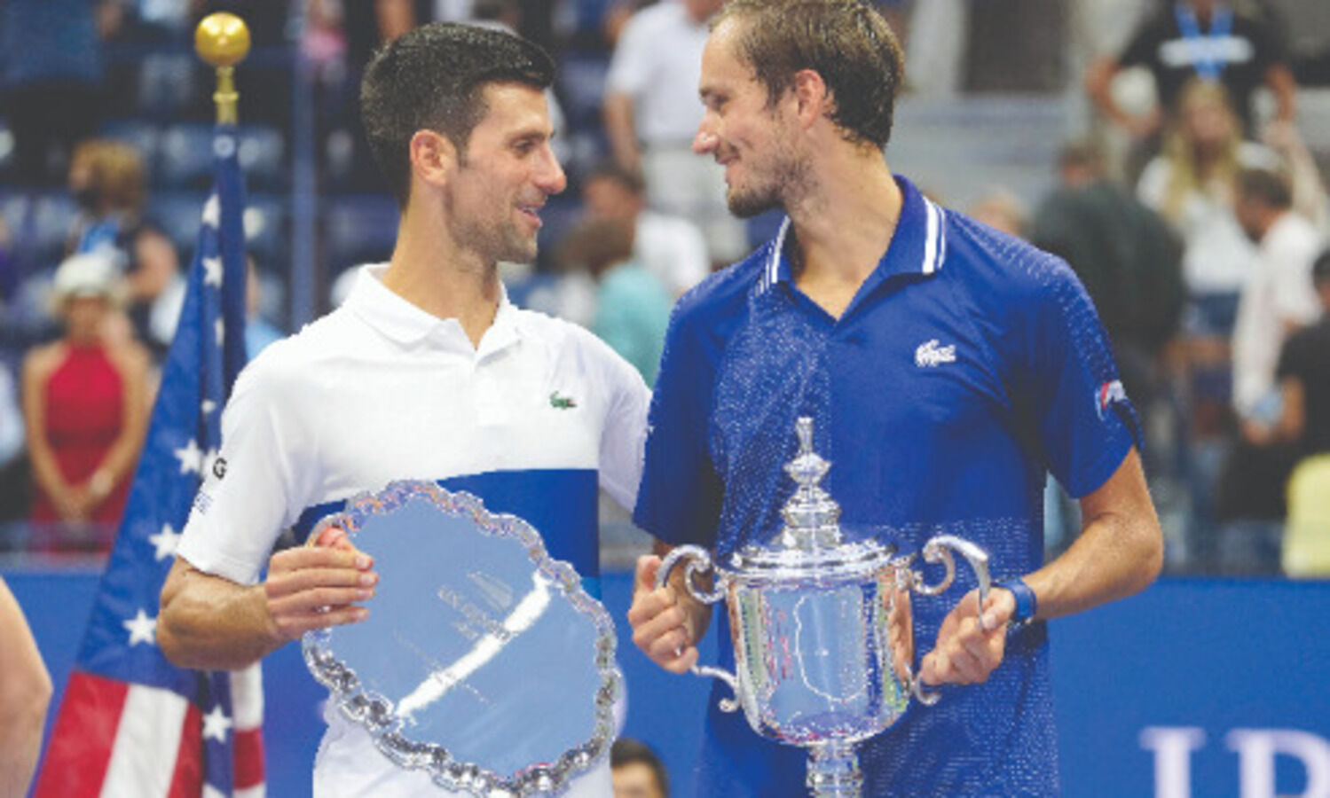 Djokovics bid for year Slam ends against Medvedev