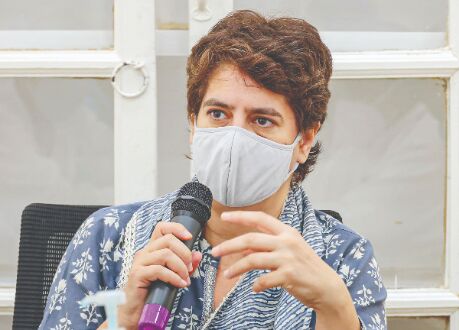 Cong pins hopes on Priyanka to better performance in UP polls Cong pins hopes on Priyanka to better performance in UP polls