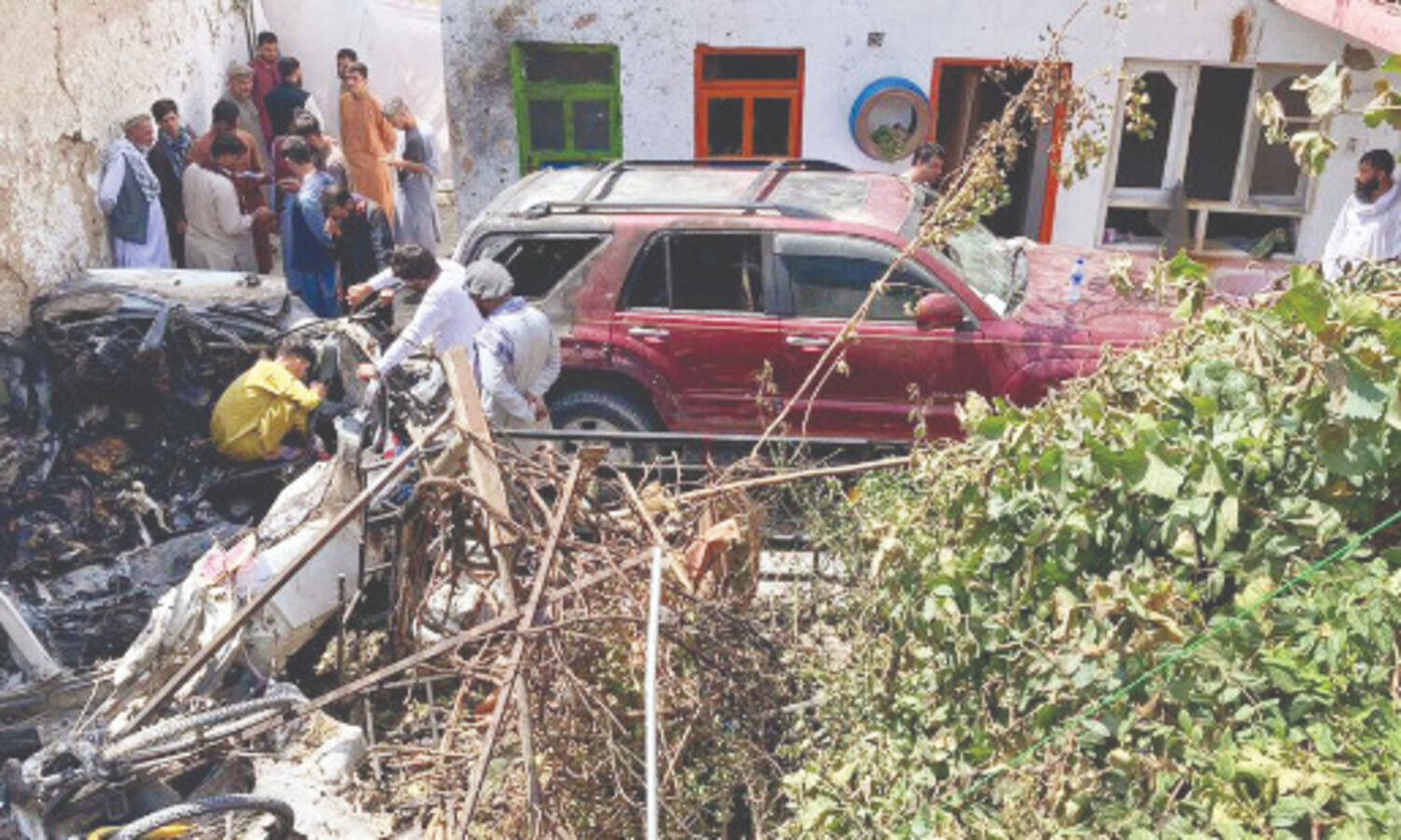 US admits air strike killed 10 Afghan civilians