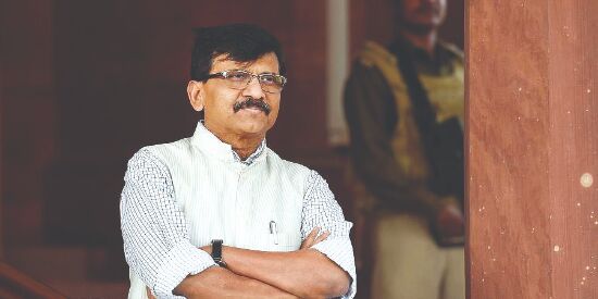 Raut: BJP raking up outsider card Raut: BJP raking up outsider card