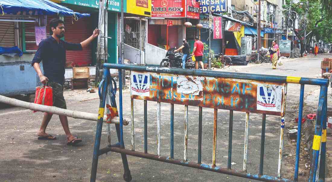 30 micro containment zones marked in Howrah 30 micro containment zones marked in Howrah