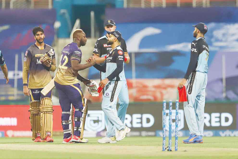 IPL 2021: Clinical Knight Riders outplay RCB, win by nine wickets IPL 2021: Clinical Knight Riders outplay RCB, win by nine wickets