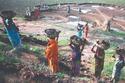 MGNREGA: State creates record 84% mandays for fiscal 2021-22 in 6 mnths MGNREGA: State creates record 84% mandays for fiscal 2021-22 in 6 mnths