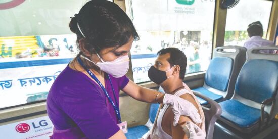 State sets target of giving both Covid jabs to 7 cr by December