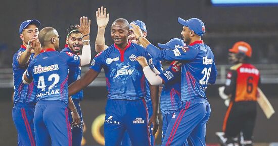 DC demolish SRH by 8 wickets DC demolish SRH by 8 wickets