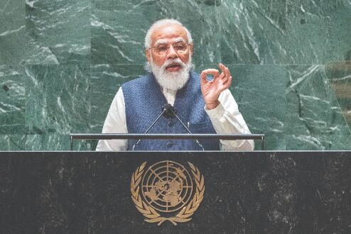 Afs territory should not be used to spread terrorism: PM at UNGA Afs territory should not be used to spread terrorism: PM at UNGA
