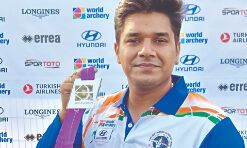 Indian archer thanks Delhi govt scheme after Silver at world event Indian archer thanks Delhi govt scheme after Silver at world event