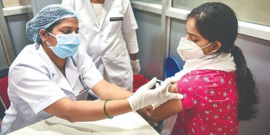 Over 5.5 crore cumulative doses administered so far