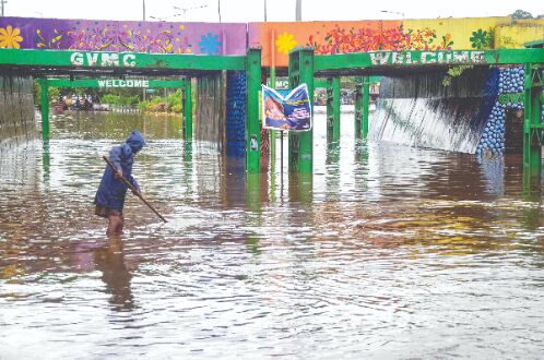 Gulab impact: Rain batters AP dists