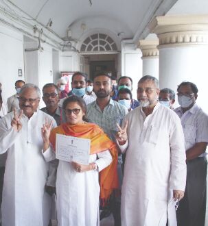 TMCs Sushmita Dev elected to Rajya Sabha TMCs Sushmita Dev elected to Rajya Sabha