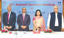 SJVN logs record PAT of `2,168.67 cr in FY21 SJVN logs record PAT of `2,168.67 cr in FY21