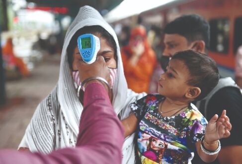 69% of Indias adult population jabbed with at least one vax dose, 25% both: Govt 69% of Indias adult population jabbed with at least one vax dose, 25% both: Govt