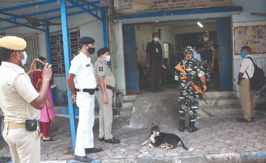 Bengal bypolls: Voting largely peacefully, moderate turnout Bengal bypolls: Voting largely peacefully, moderate turnout