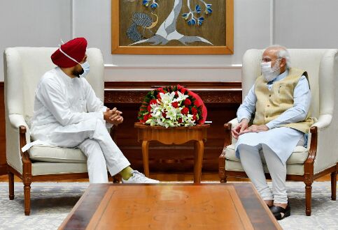 Punjab Chief Minister Channi meets PM, urges him to repeal farm laws