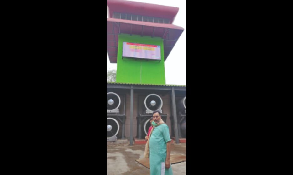 Smog tower: 80% pollution reduced, says Minister Rai Smog tower: 80% pollution reduced, says Minister Rai