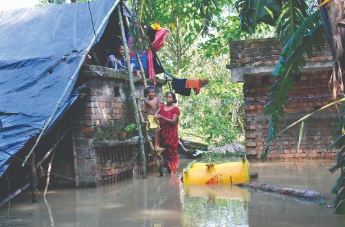 Flood situation improves with DVC releasing less water Flood situation improves with DVC releasing less water