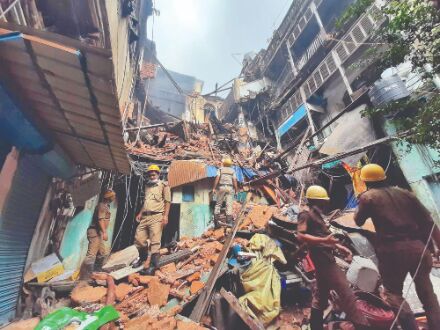 Post fire, KMC to decide on fate of building Post fire, KMC to decide on fate of building
