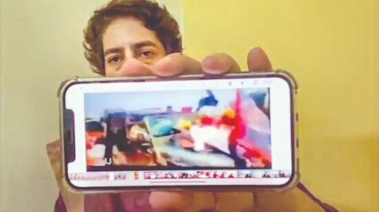 Rahul, Priyanka share video clip, demand justice Rahul, Priyanka share video clip, demand justice