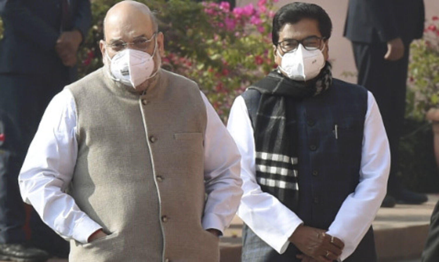 MoS Home Ajay Kumar Mishra meets Amit Shah; attends office