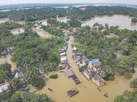 Want permanent solution to man-made floods in Bengal Want permanent solution to man-made floods in Bengal