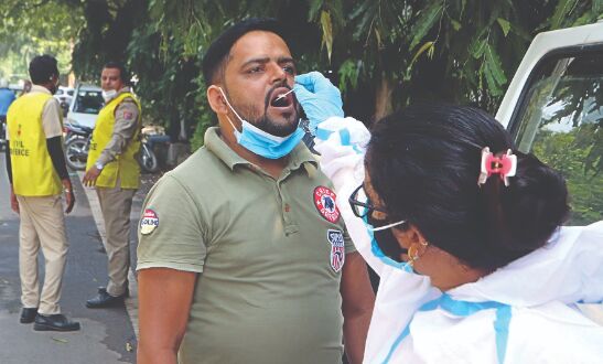COVID-19: India records 21,257 cases, 271 deaths COVID-19: India records 21,257 cases, 271 deaths