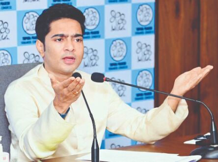 Only TMC can oust BJP from Tripura: Abhishek Only TMC can oust BJP from Tripura: Abhishek