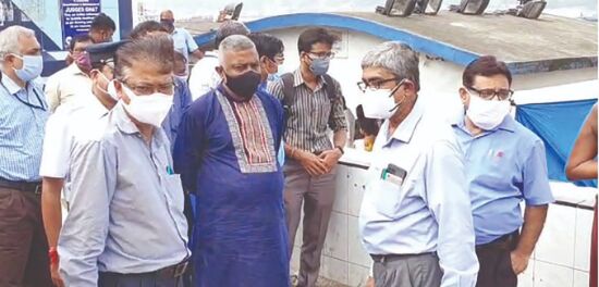 KMC to hold trial run of pollution-free immersion at Takta Ghat this year KMC to hold trial run of pollution-free immersion at Takta Ghat this year
