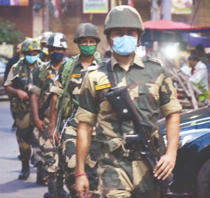27 companies of Central Force for bypolls in 4 seats 27 companies of Central Force for bypolls in 4 seats
