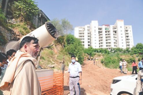 Anti-dust campaign 103 sites inspected so far, 32 fines imposed