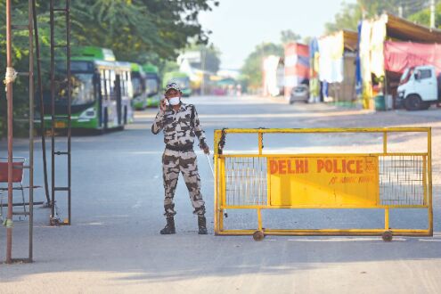 Man lynched at Singhu border for desecrating holy book Man lynched at Singhu border for desecrating holy book