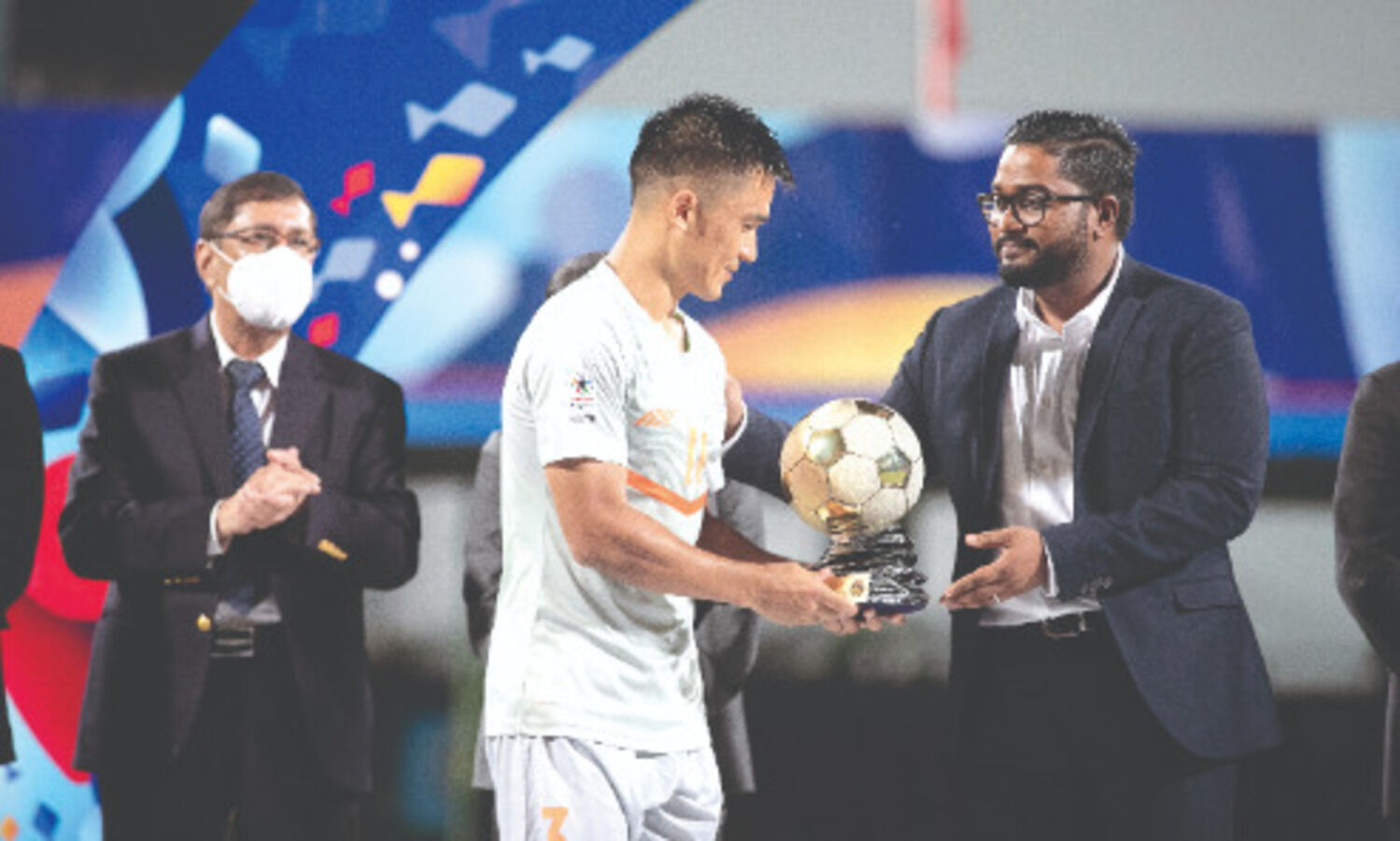 Chhetri credits youngsters in Indian team for SAFF Cships win