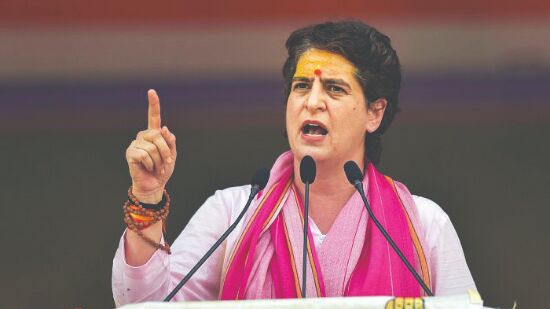Priyanka will be face of Congs election campaign in UP Priyanka will be face of Congs election campaign in UP