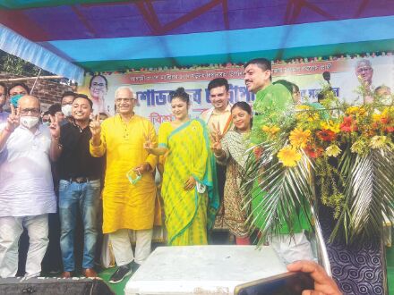 Bypolls: TMC intensifies campaign, banks on states welfare schemes Bypolls: TMC intensifies campaign, banks on states welfare schemes